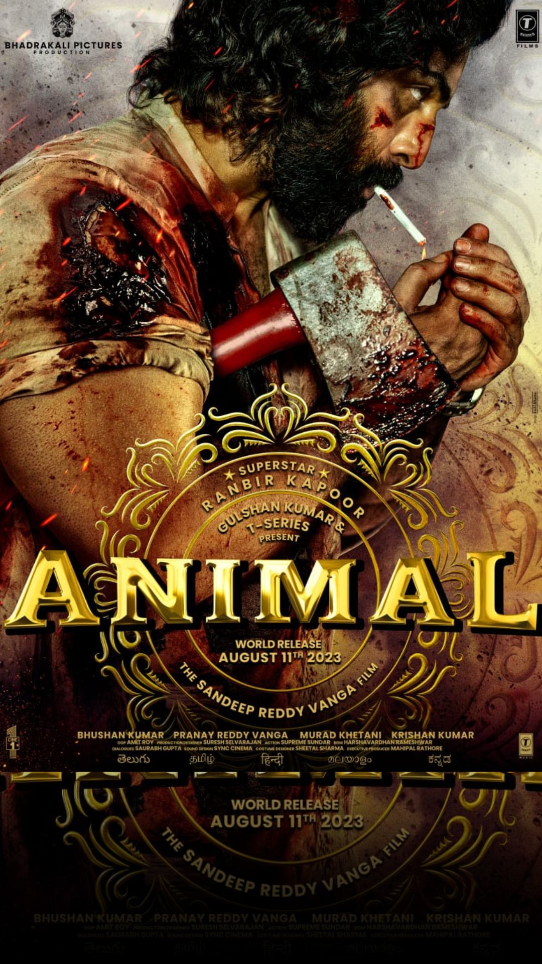 Ranbir Kapoor's "Animal" roars to life with record-breaking advance bookings of ₹9.75 crore.